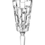 ETNA GLASS FLUTE 19CL RCR CRISTALLERIA ITALY