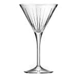 CRYSTAL LUXION TIMELESS MARTINI GLASS 21CL RCR ITALY