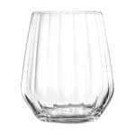 CRYSTAL LUXION OPTIQ WATER STEMLESS TUMBLER GLASS 42CL RCR ITALY