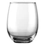 BY ORDER UNIGLASS QUEEN WATER GLASS STEMLESS 46.5CL LIGHT ORANGE NEWGLASS