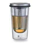 HOT AND COOL JENAER TEA SET PRIMO INSULATED GLASS 35CL ZWIESEL GERMANY