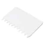 DOUGH SCRAPERS 11X7CM DOUBLE KTENA GTSA