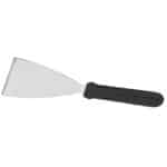 KITCHEN SPATULA TRIANGULAR 12.5CM BLACK HANDLE