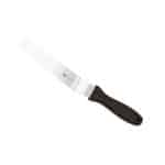 SPATULA BENT ICING 22X3.4CM BLACK HANDLE PADERNO