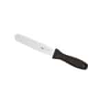 SPATULA STRAID ICING 15.5X3CM BLACK HANDLE PADERNO