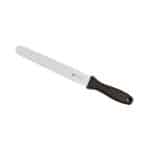 SPATULA STRAID ICING 22X3.4CM BLACK HANDLE PADERNO