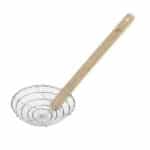 KITCHEN ROUND MESH SKIMMER 30CM INOX