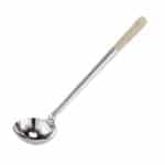 LADLE S/S WOOD HANDLE ETHNIC 13.8CM PADERNO