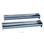 YULE LOG MOULD HEMISPHRICAL 50X6X4.5CM INOX FRANCE