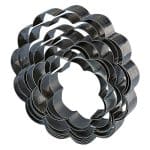 PASTRY RING S/S FLOWER 26X26X5CM MARTELLATO