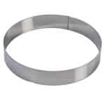 PASTRY RING S/S ROUND 28X5CM MARTELLATO