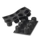 PASTRY SILICONE BAVARESE 6X6CM MARTELLATO