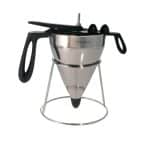 PROFESSIONAL COMPLETE PISTON FUNNEL 800ML MARTELLATO