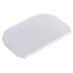 PASTRY PLASTIC SCRAPPER RIGID 14.5X9.5CM MARTELLATO