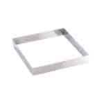 PASTRY RING S/S SQUARE 24X4CM MARTELLATO