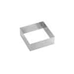 PASTRY RING SQUARE S/S 14X14X5CM MARTELLATO ITALY