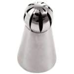 PASTRY SPHERE BALL PIPING NOZZLE S/S 3.2X6CM MARTELLATO