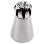 PASTRY SPHERE BALL PIPING NOZZLE S/S 3.2X6CM MARTELLATO