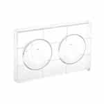 BY ORDER SEMISPHERE D2.5CM POLYCARBONATE MOULD MARTELLATO