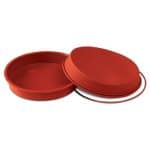 PASTRY SILICONE ROUND W/H RING 24CM MARTELLATO
