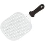 BY ORDER PIZZA PEEL PERFORATED WITH HANDLE S/S 18CM BLACK HANDLE PADERNO