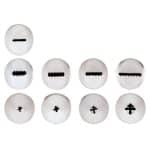 PASTRY TUBES MIXED PLANE BOX S/S 9PCS PADERNO