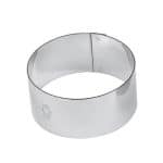 PASTRY ROUND CUTTERS INOX 6PCS 4X3CM SET PADERNO