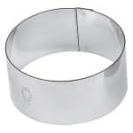 PASTRY ROUND CUTTERSINOX 6PCS 6X3CM SET PADERNO