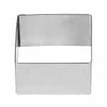 PASTRY SQUARE CUTTERS INOX 5X5CM 6PCS SET PADERNO