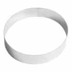 PASTRY CAKE RING ROUND 22X4.5CM ST/STEEL PADERNO