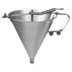 PASTRY FUNNEL PISTOL 19.5CM WITH 34,5,6MM NOZZLES AND STAND FULL INOX WAS
