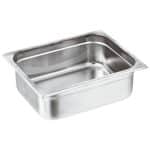 GASTRONORM FOOD PAN INOX 18-10 1/2-20 12.5L PADERNO ITALY