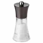 BY ORDER SALT MILL INOX CLEAR ACRYLIC 13CM ARTHUR KRUPP