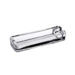 ASHTRAY CIGAR CLEAR 20X6CM ESPIEL