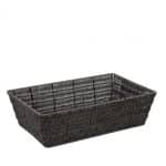 RATTAN BASKET GREY GASTRONOM 1/1-15 53X32.5X15CM ESPIEL
