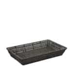 RATTAN BASKET GREY GASTRONOM 1/2-10 32.5X26.5X10CM ESPIEL