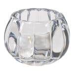 BY ORDER CANDLE HOLDER GLASS 7X5CM SET6PCS ESPIEL