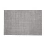 PLACEMAT PU 45X30CM GREY ESPIEL