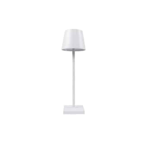 TAB-GTS-25-9811.jpg TABLE LAMP ROUND WHITE LED DIMMER 37CM GTSA - Image 1