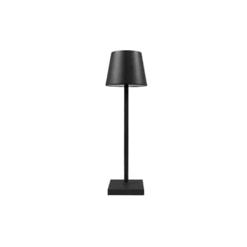 TAB-GTS-25-9812.jpg TABLE LAMP ROUND BLACK LED DIMMER 37CM GTSA - Image 1