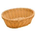 RATTAN BREAD OVAL BASKET NATURAL 25X20CM GTSA