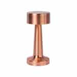 TABLE LAMP 02 ROUND RUSTIC COPPER LED DIMMER 9X21CM NOV
