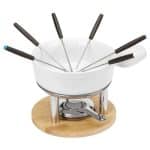 BY ORDER CHEESE FONDUE WHITE PORCELAIN PADERNO ITALY