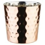 SNACK BOWL COPPER S/S 8.5X8.5CL 0.35LT PADERNO