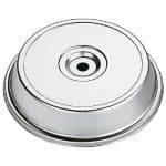 BY ORDER PLATE COVER CLOCHE WITH HOLE S/S 26.5X4.3CM PADERNO