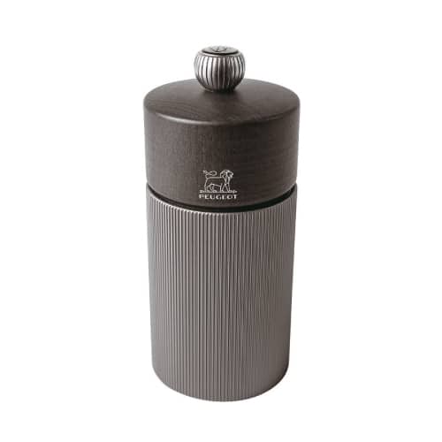 TAB-PAD-42626P12.jpg PEUGEOT DARK LINE PEPPER MILL 12CM BEECH WOOD AND ALUMINIUM - Image 1