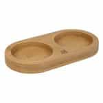 BY ORDER LINEA BAMBOO NATURAL TRAY TWO MILLS 17CM MAX 6.5CM PEUGEOT