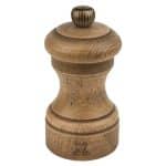 MILL PEPPER BISTRO ANTIQUE BEECH WOOD 10CM PEUGEOT FRANCE