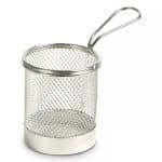 BASKET CHIPS ROUND 9CM SUPREMINOX SPAIN