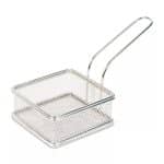 BASKET MINI STOCK SQUARE 11X11CM SUPREMINOX